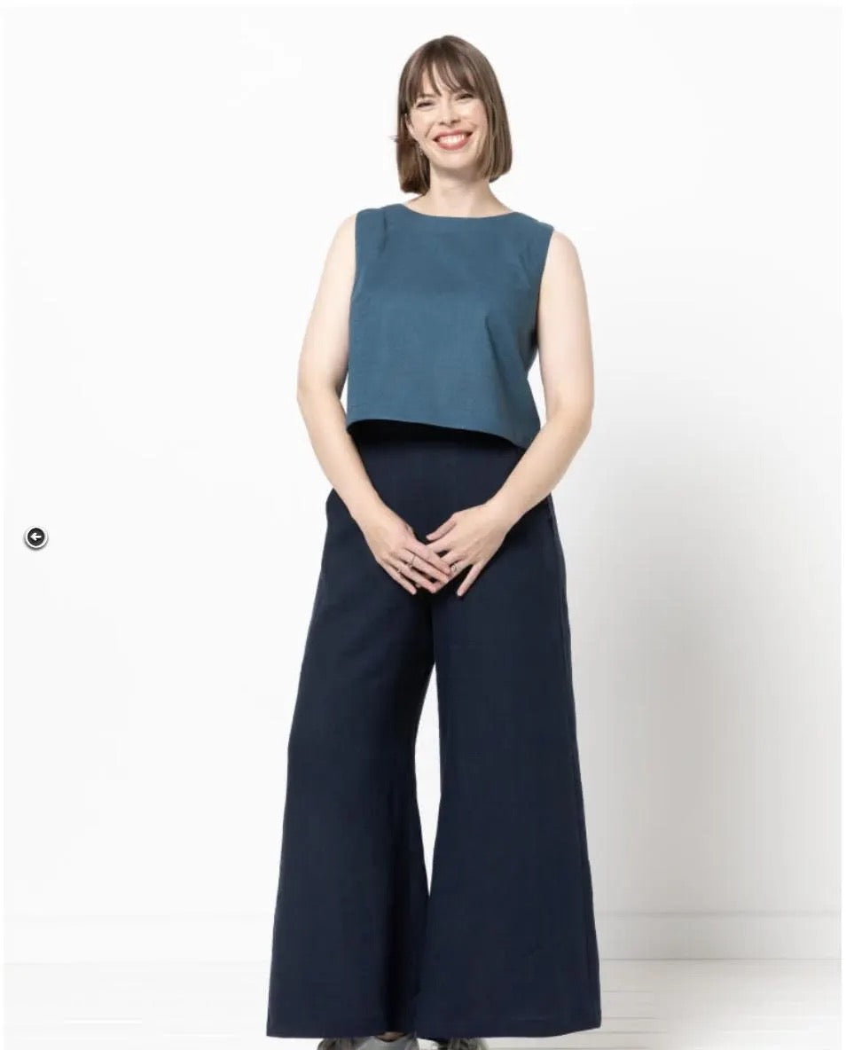 Loddon Woven Pant- Style Arc Paper Pattern- Sizes 4-16, 10-22