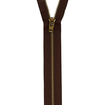 7" Jeans Zipper- YKK- Sable