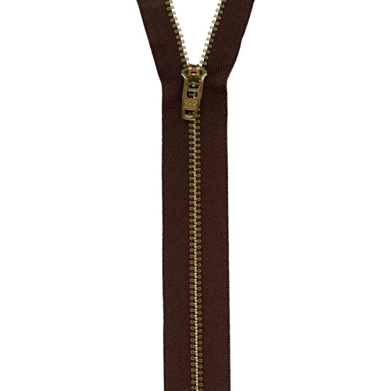7" Jeans Zipper- YKK- Sable