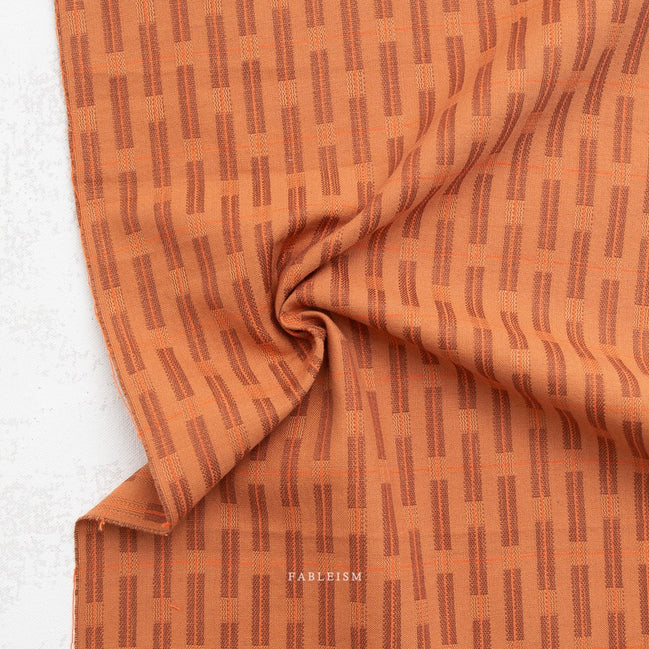 Formation in Tawny- Fine and Dandy- Fableism- Woven Cotton- 44"
