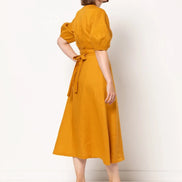 Millicent Wrap Dress- Style Arc Paper Pattern- Sizes 4-16, 10-22