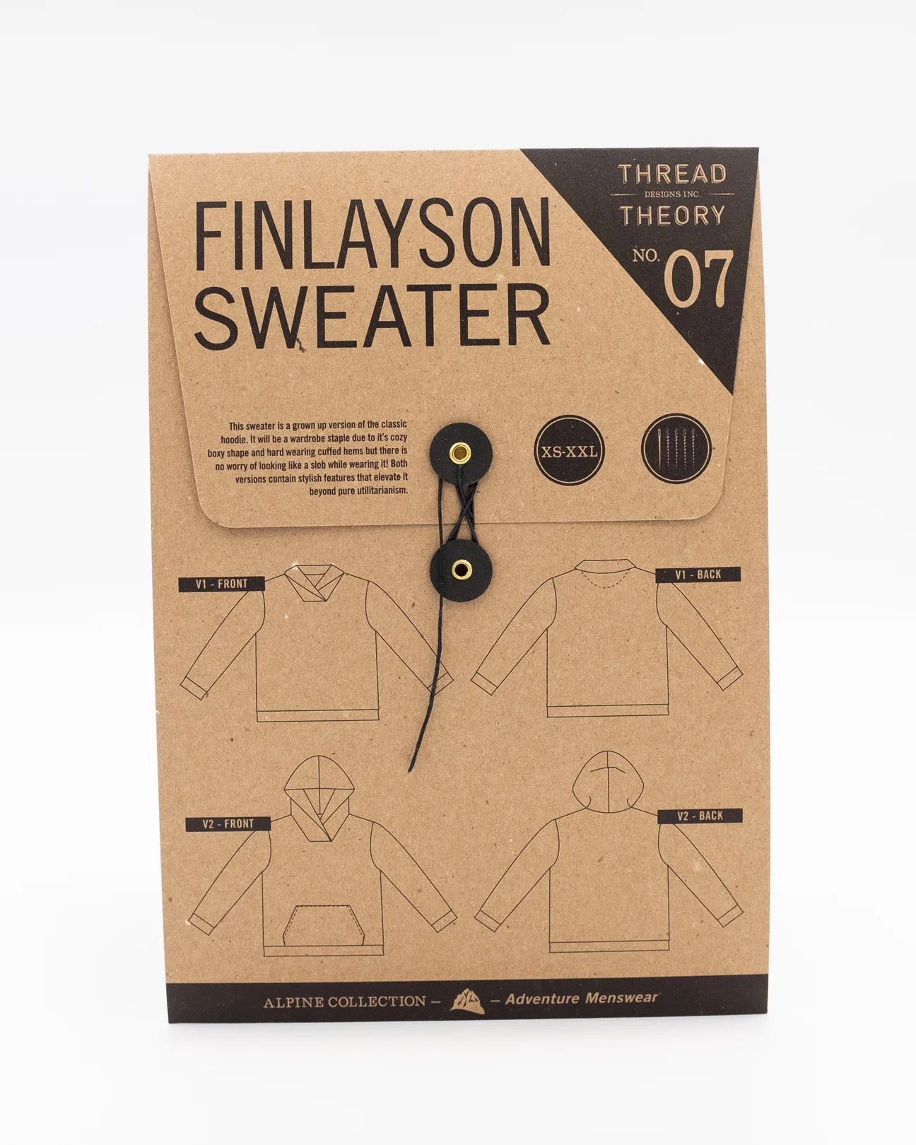 Finlayson Sweater- Thread Theory Paper Pattern