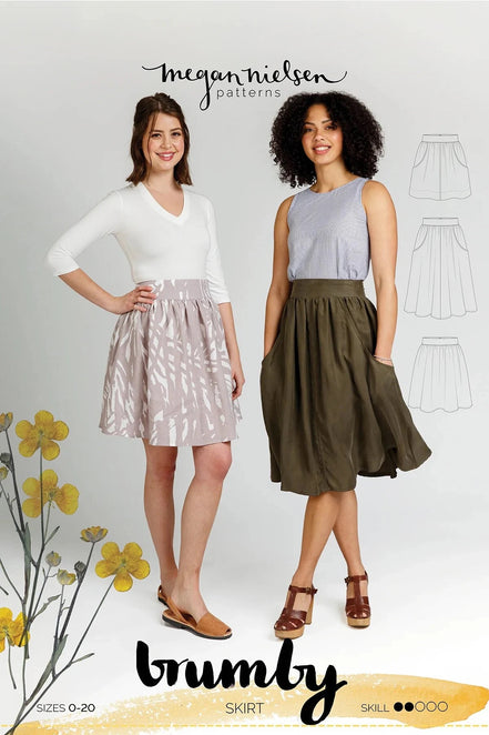 Brumby Skirt Pattern- Megan Nielsen