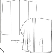 Mickie Cape- Style Arc Paper Pattern- Sizes 4-16, 18-30