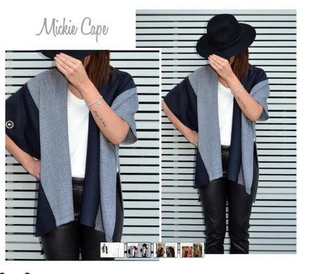 Mickie Cape- Style Arc Paper Pattern- Sizes 4-16, 18-30