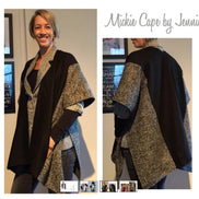 Mickie Cape- Style Arc Paper Pattern- Sizes 4-16, 18-30