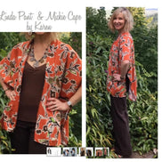 Mickie Cape- Style Arc Paper Pattern- Sizes 4-16, 18-30