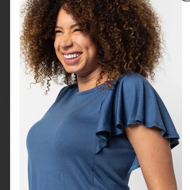 Posie Knit Top- Style Arc Paper Pattern- Sizes 4-16, 10-22