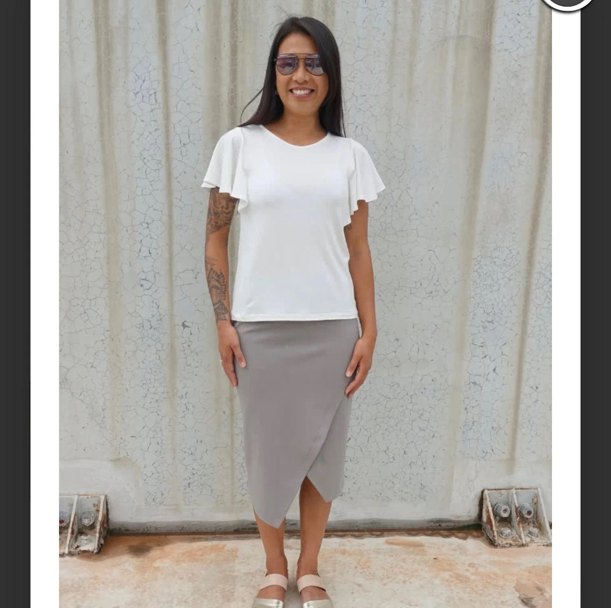 Posie Knit Top- Style Arc Paper Pattern- Sizes 4-16, 10-22