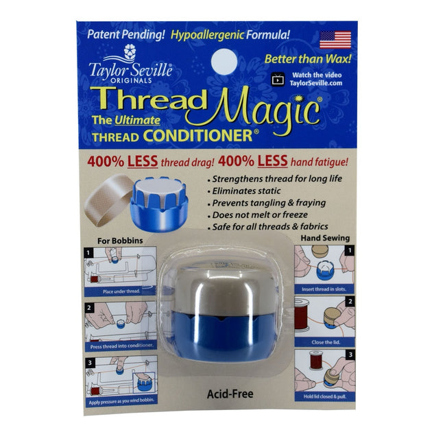 Taylor Seville Thread Magic Round & Cube, The Ultimate Thread Conditioner