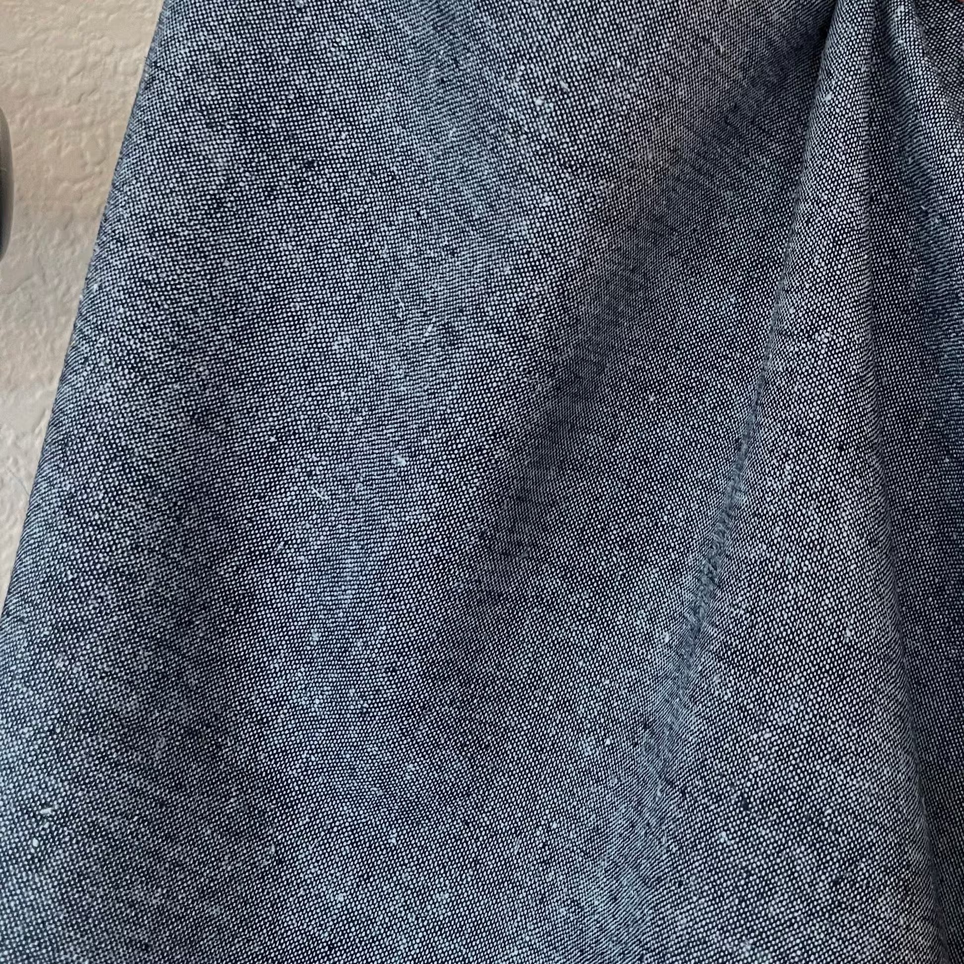 Essex Yarn Dyed Linen- Cotton Blend- Nautical- 43