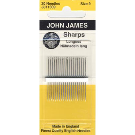 Sharps Needles- Sz 9- John James