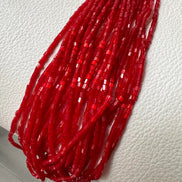 Satin Red 2 Cut Beads- 11* (2188)