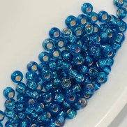 Miyuki 11/0 Round Glass Seed Beads- Capri Blue AB (2013)