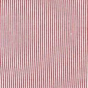 Crimson and White Seersucker Stripe- 57” Wide- Cotton Poly Blend
