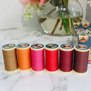 Sajou Assortment #4 Box- BRIGHT Tones- 12 Spools GLOVING THREAD