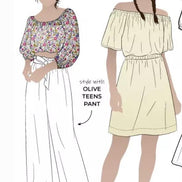 Delta Teens Top/ Dress - Style Arc Paper Pattern- Sizes 8-16