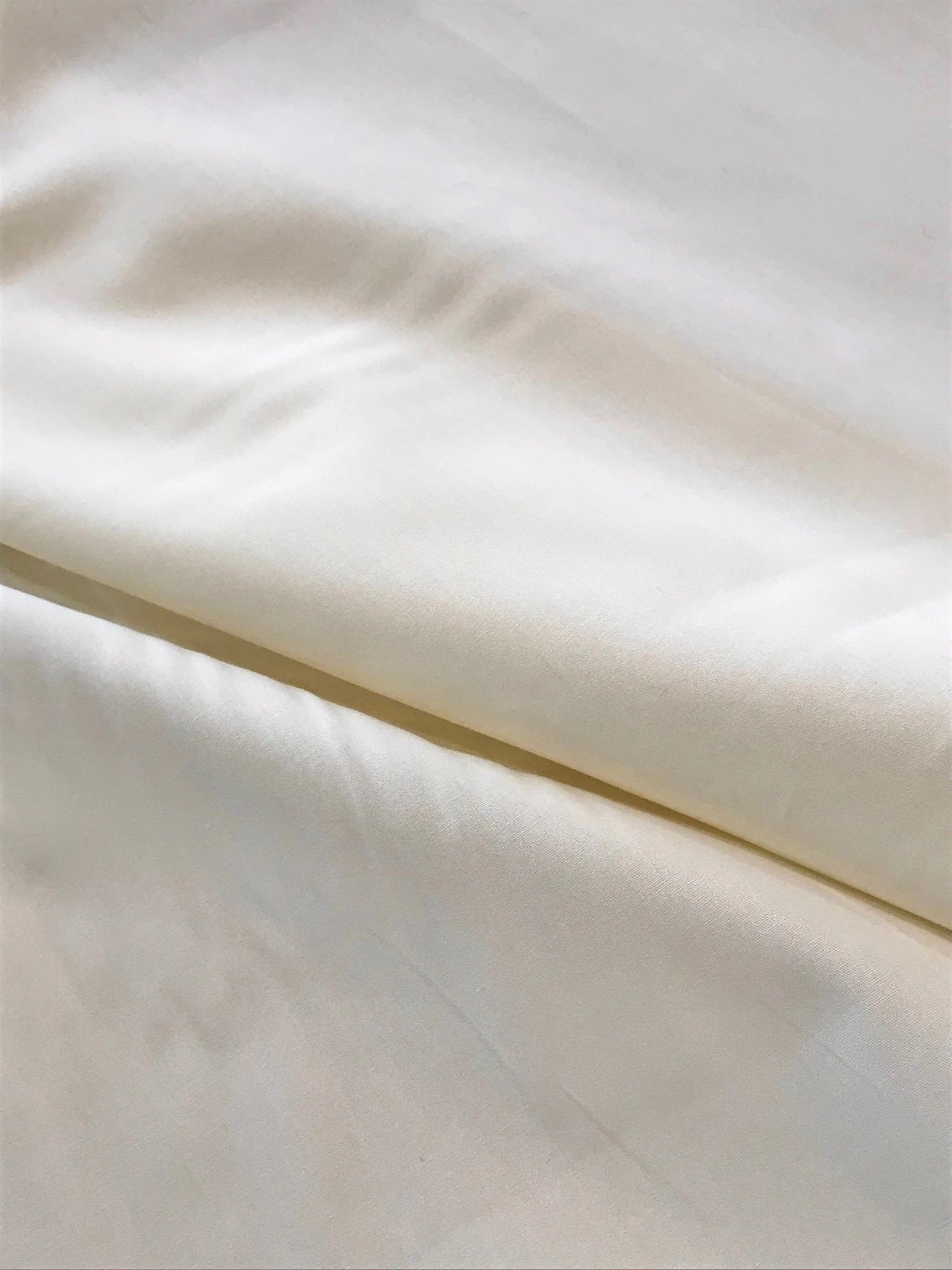 Off-White Solid COTTON Fabric- 