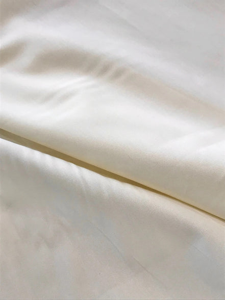 Off-White Solid COTTON Fabric- "White Linen”- Art Gallery- AGF- 44”
