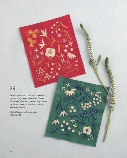 Artful Botanical Embroidery - Alice Makabe - Book