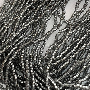 Gray/ Grey Round 11* Beads Silver Lined (2185)