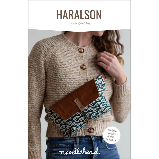 Noodlehead- Haralson Bag- Paper Pattern- Belt Bag