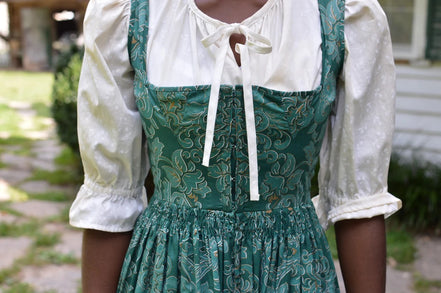 Austrian Dirndl- Folkwear Patterns- 123- Printed Paper Pattern- Misses XS-3XL
