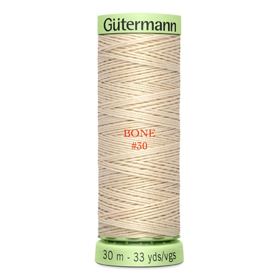 Gutermann- Poly Top Stitch Thread- 33 Yds- #30 Bone