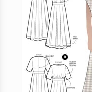 FOR SEWING: Trinnie Woven Dress- Style Arc Paper Pattern- Sizes 4-16, 10-22