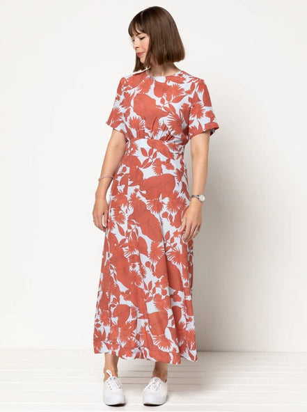 FOR SEWING: Trinnie Woven Dress- Style Arc Paper Pattern- Sizes 4-16, 10-22