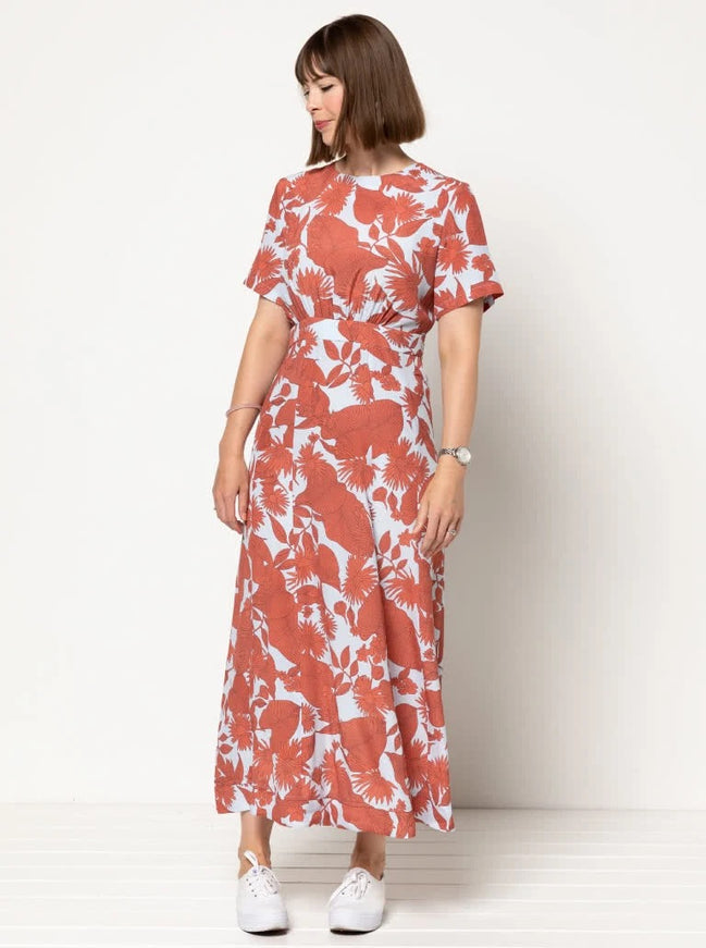 FOR SEWING: Trinnie Woven Dress- Style Arc Paper Pattern- Sizes 4-16, 10-22