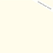 Solid Cream Organic Cotton Interlock Knit- 60” Wide- Birch