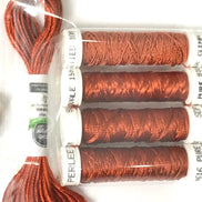 Au Ver A Soie & Accentuate- Ensembles de Soie - COPPER LEAF