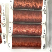Au Ver A Soie & Accentuate- Ensembles de Soie - COPPER LEAF