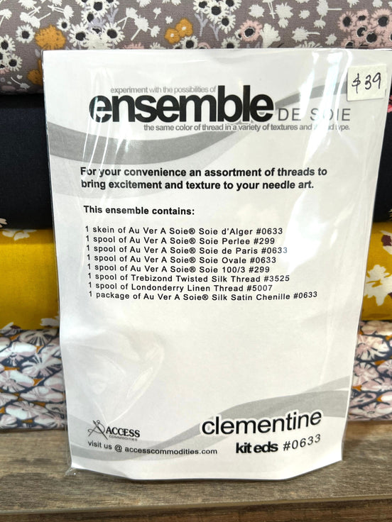 Au Ver A Soie & Londonderry- Ensembles de Soie - Clementine