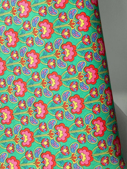 Liberty London- “Peacock Posy" Tana Lawn Cotton- 54” - Red, Pink, Blue, Green