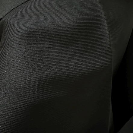 Black 21 Wale Cotton Corduroy- 57” Wide
