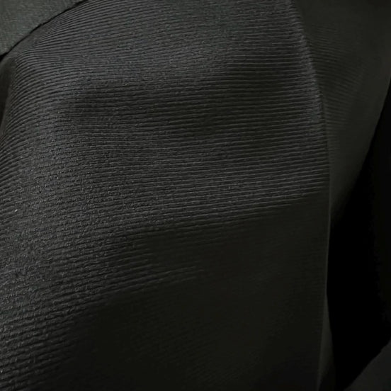 Black 21 Wale Cotton Corduroy- 57” Wide