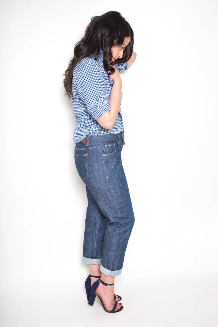 Morgan Jeans- Closet Core Paper Pattern