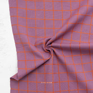 Trellis In Plum- Fine and Dandy- Fableism- Woven Cotton- 44