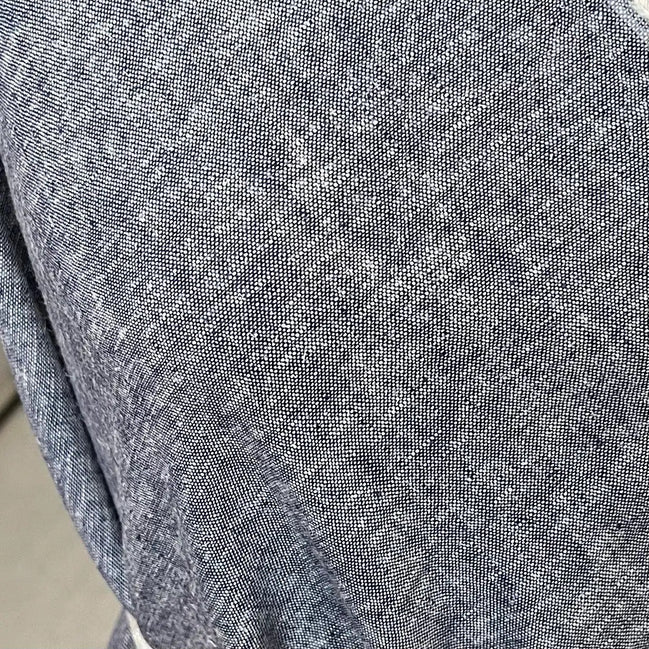 Brussels Washer Yarn Dye- Linen Rayon Blend- Blue "Denim"- 52" Wide