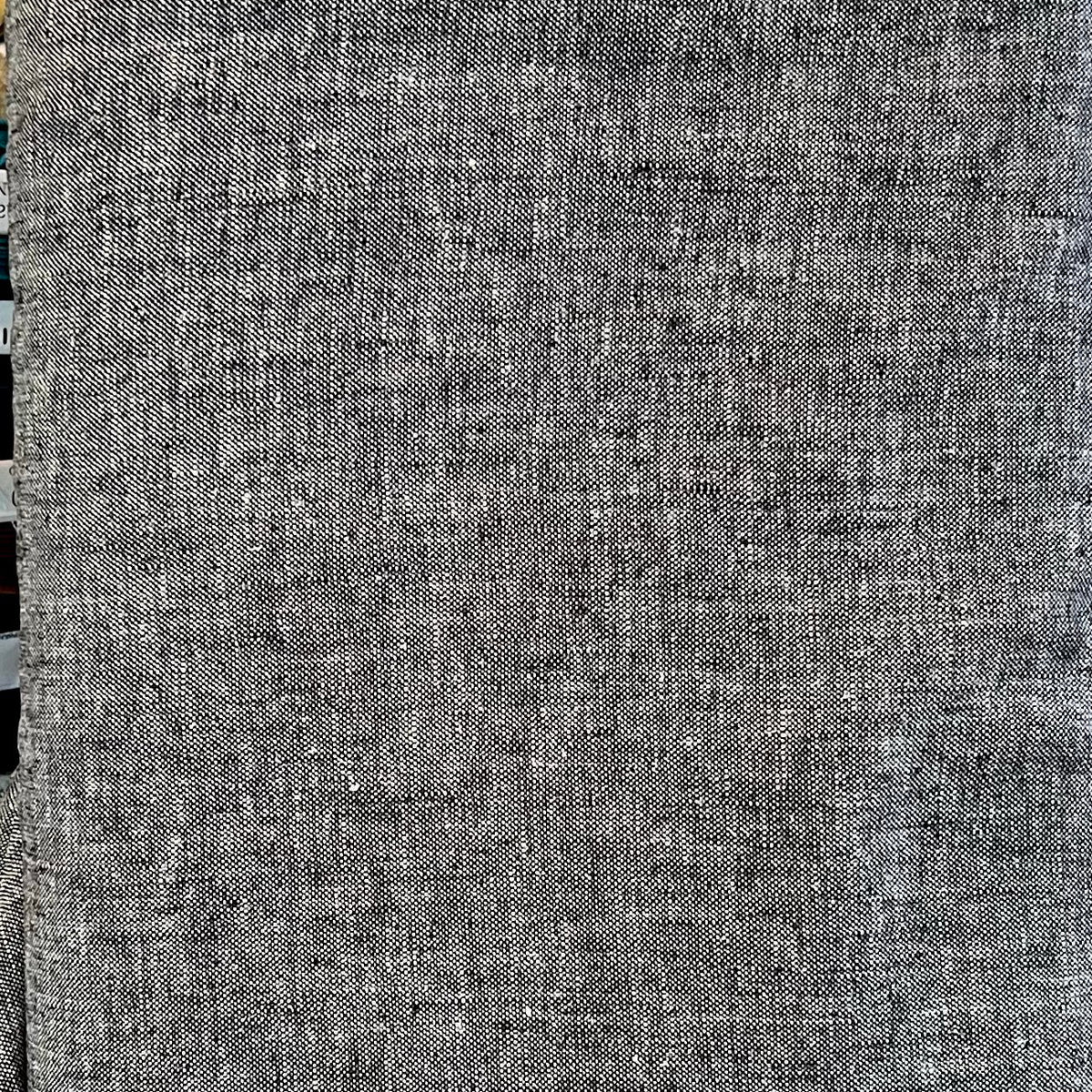 Brussels Washer Yarn Dye- Linen Rayon Blend- Black- 52