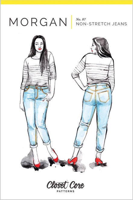 Morgan Jeans- Closet Core Paper Pattern