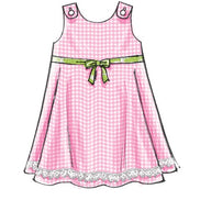 McCall's Sewing Pattern Toddlers' Tent Tops, Dresses and Shorts- M5416- (1-2-3-4)