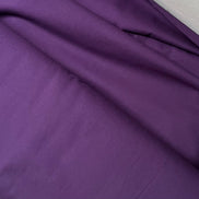 Purple “Majestic Purple” LIGHT Cotton Gabardine/ Twill Weave- Atelier Brunette France