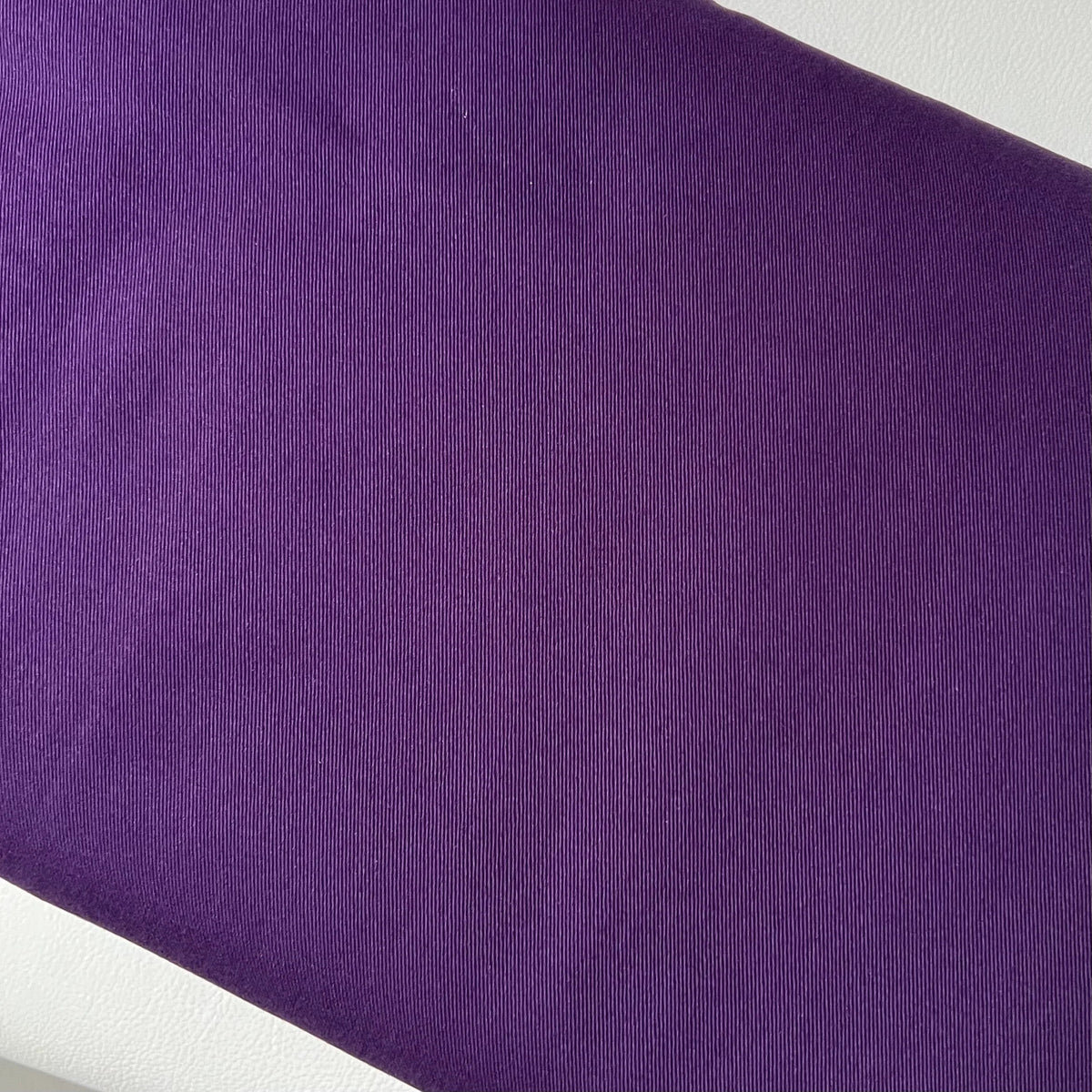 Purple “Majestic Purple” LIGHT Cotton Gabardine/ Twill Weave- Atelier Brunette France