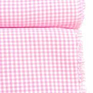 Pink Carolina Gingham- 1/8”- Cotton- 44” Wide- “Candy