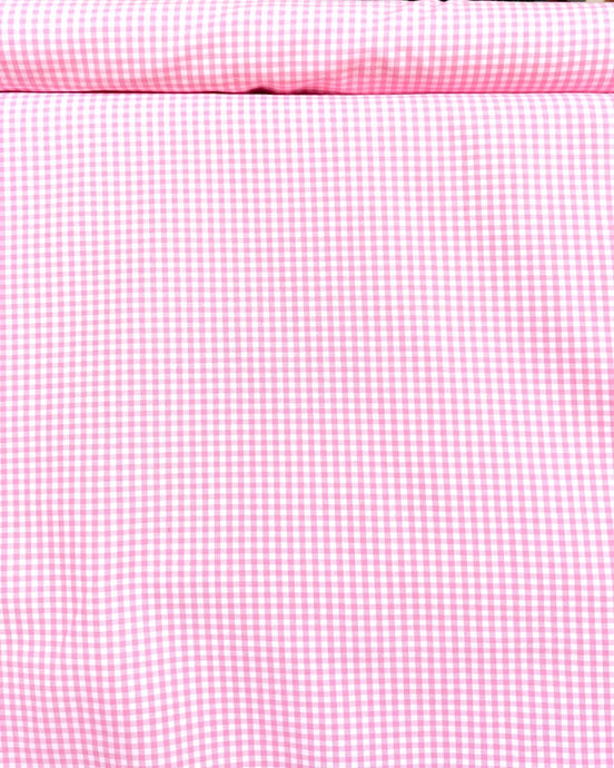 Pink Carolina Gingham- 1/8”- Cotton- 44” Wide- “Candy"