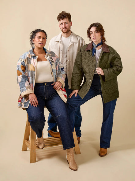 Fowler Barn Coat + Quilted Jacket- Closet Core Paper Pattern