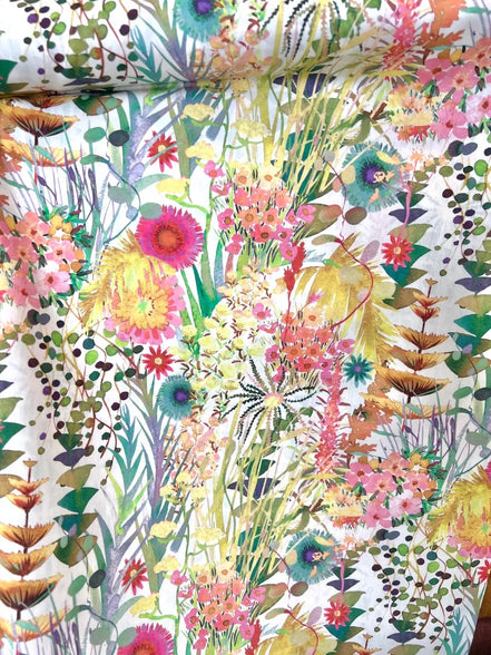 Tresco- White- Liberty London- Cotton Tana Lawn